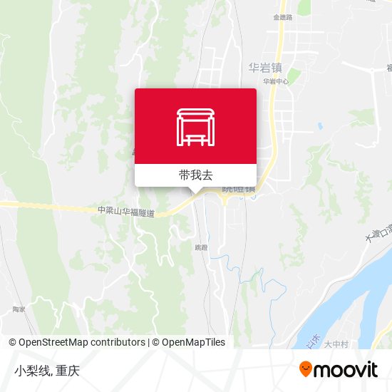 小梨线地图