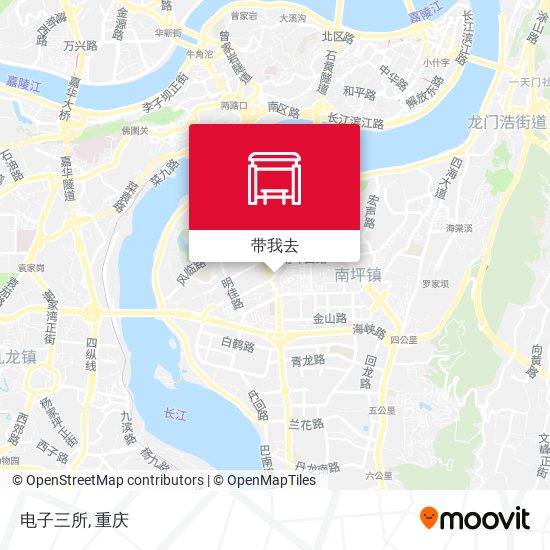 电子三所地图
