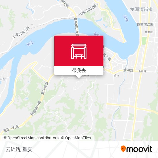 云锦路地图