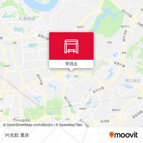 约克郡地图