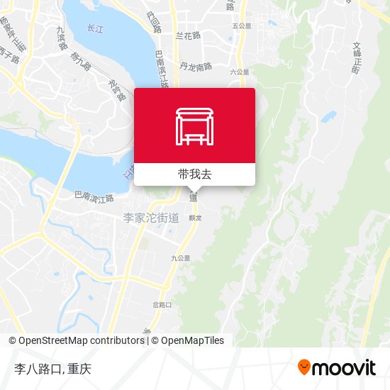 李八路口地图