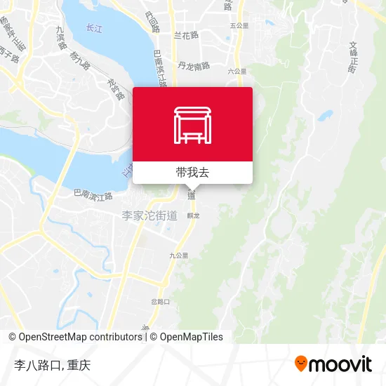李八路口地图