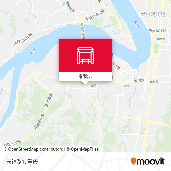 云锦路1地图