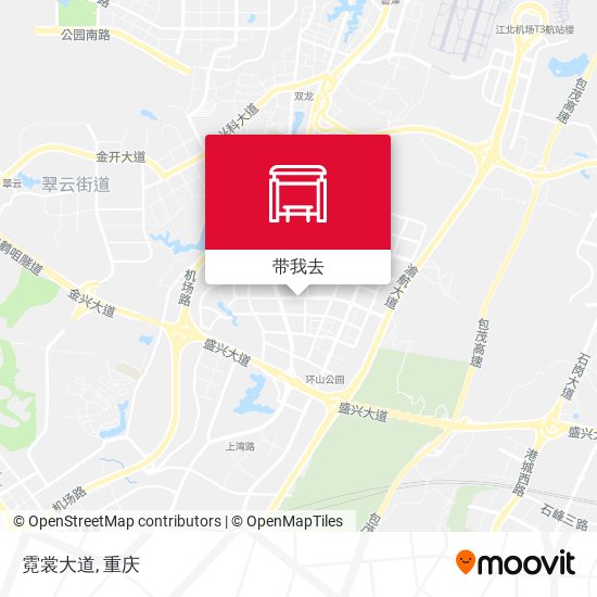 霓裳大道地图