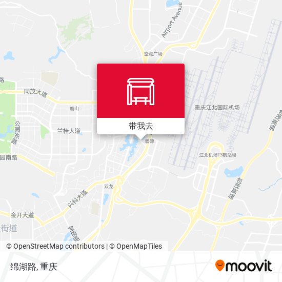 绵湖路地图