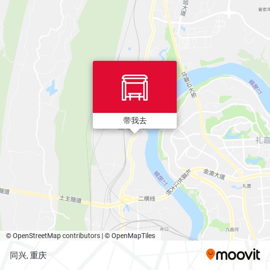 同兴地图