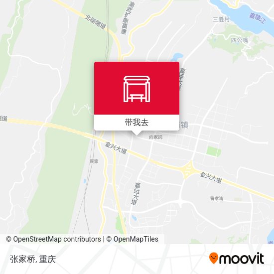 张家桥地图