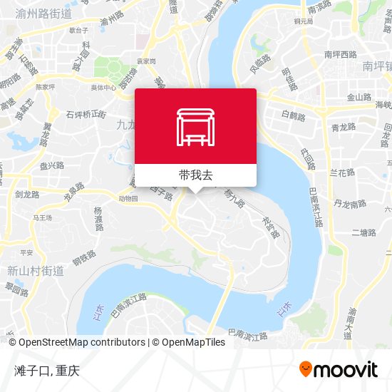 滩子口地图