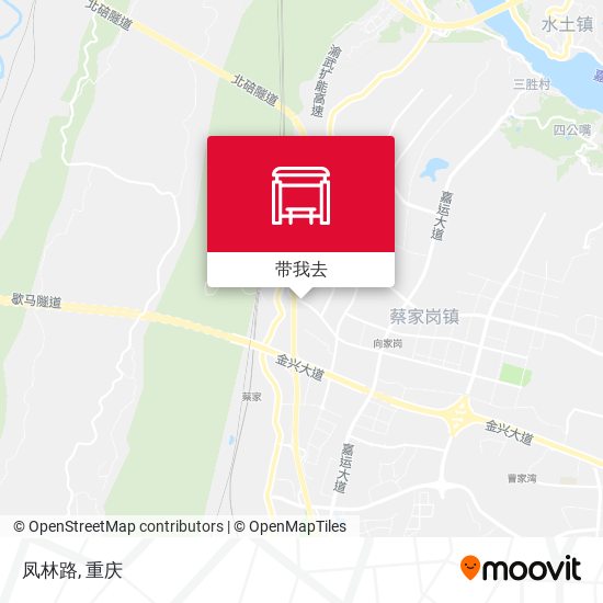 凤林路地图