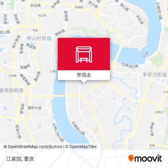 江家院地图
