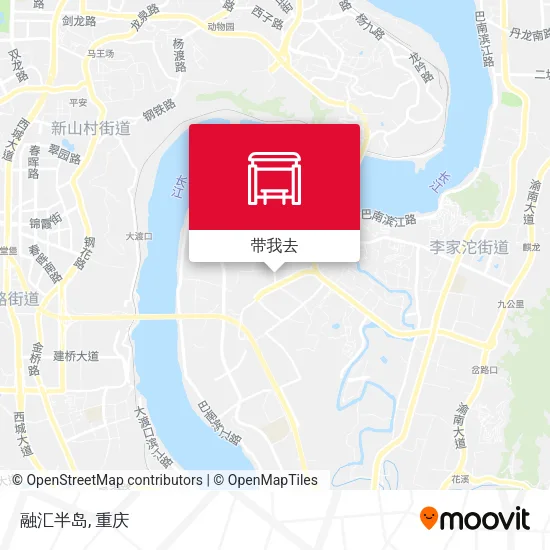 融汇半岛地图