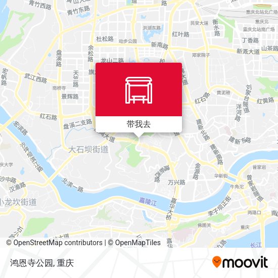 鸿恩寺公园地图