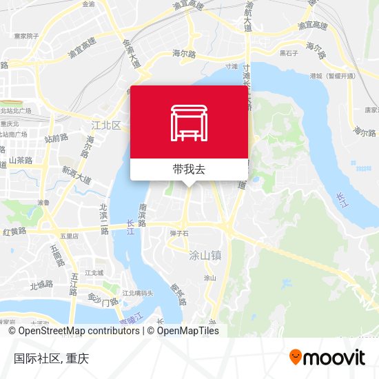 国际社区地图