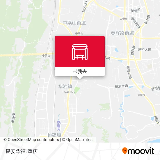 民安华福地图