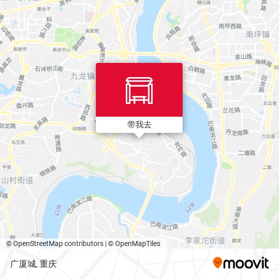 广厦城地图