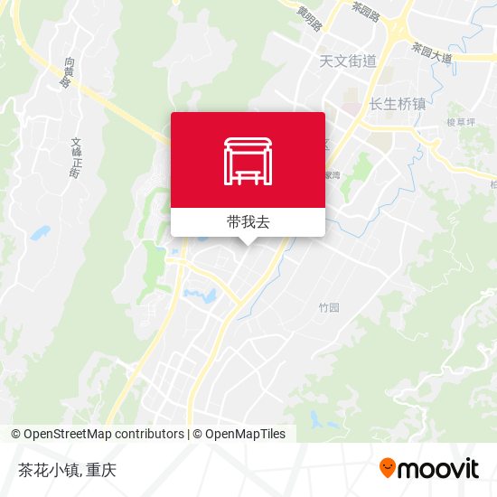 茶花小镇地图