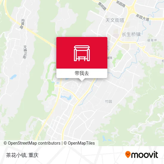 茶花小镇地图