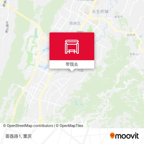 蔷薇路1地图