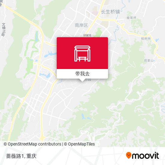 蔷薇路1地图