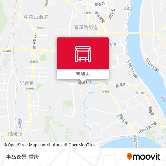 半岛逸景地图