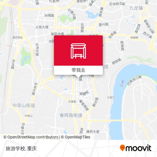 旅游学校地图