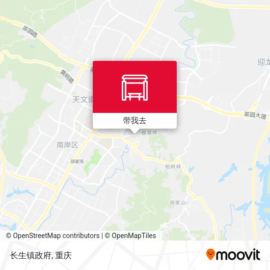 长生镇政府地图