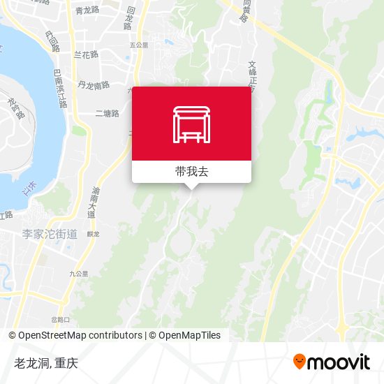 老龙洞地图