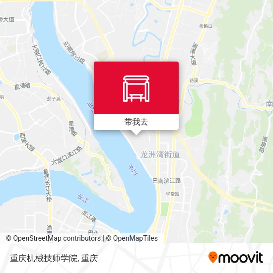 重庆机械技师学院地图