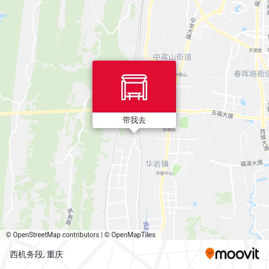 西机务段地图