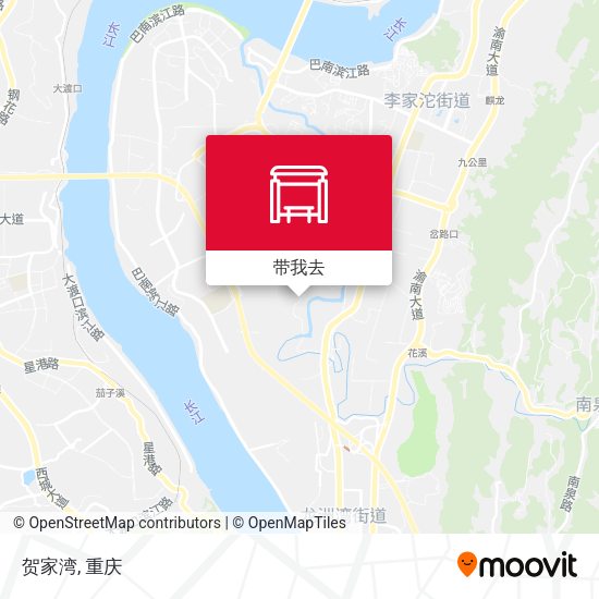 贺家湾地图