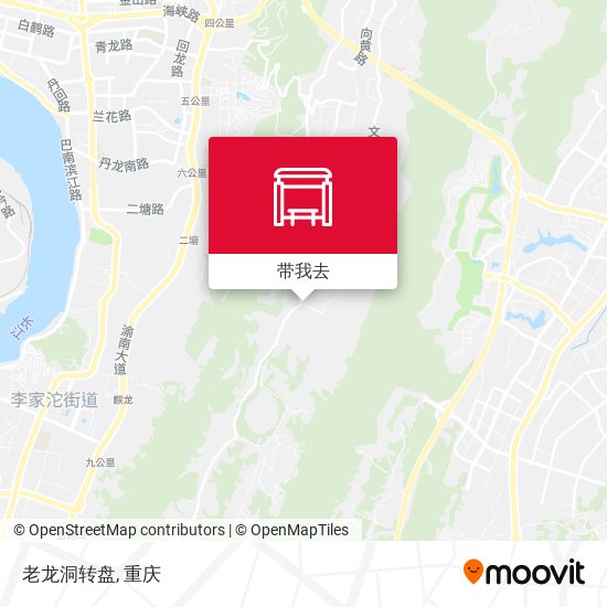 老龙洞转盘地图