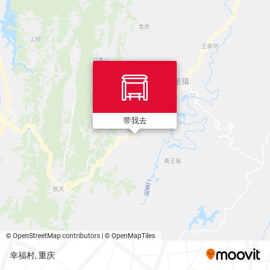 幸福村地图