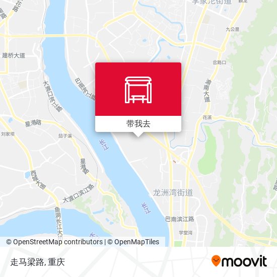 走马梁路地图