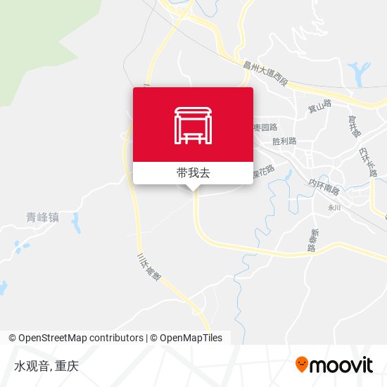 水观音地图