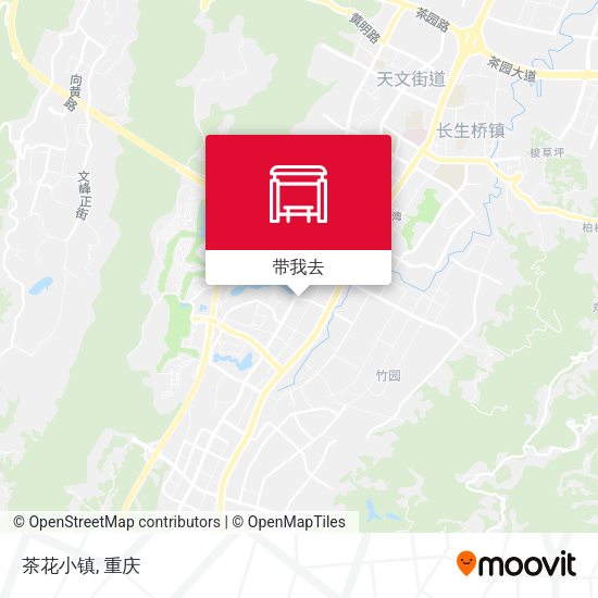 茶花小镇地图