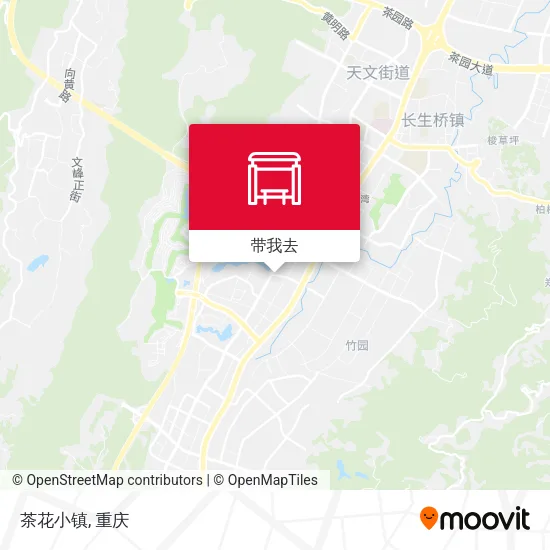 茶花小镇地图