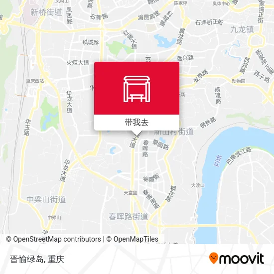 晋愉绿岛地图