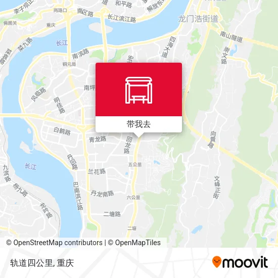 轨道四公里地图