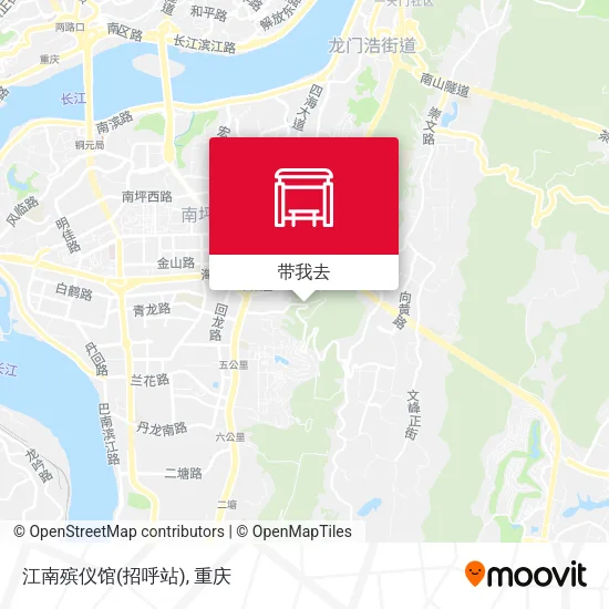 江南殡仪馆(招呼站)地图