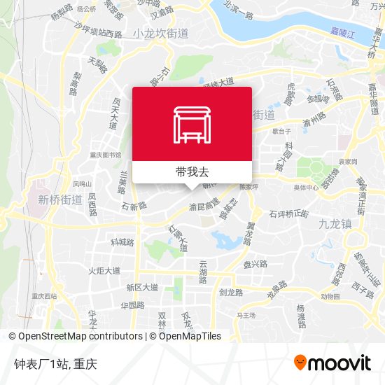 钟表厂1站地图