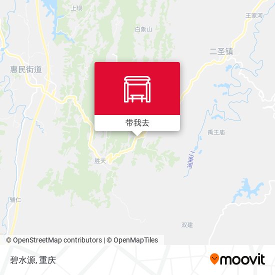 碧水源地图