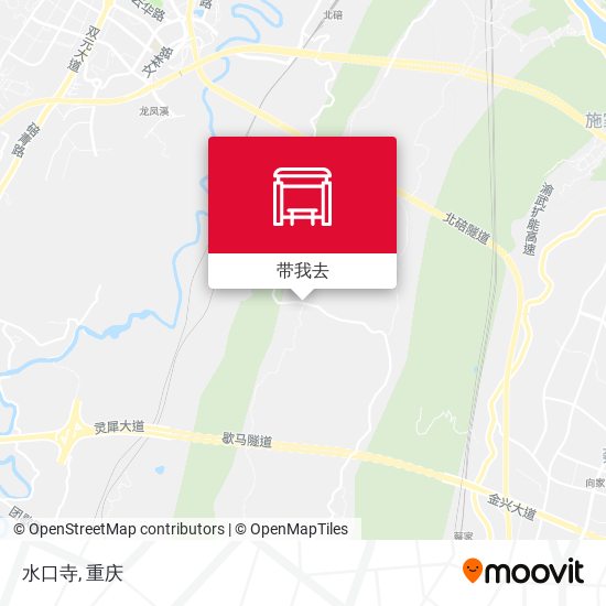 水口寺地图