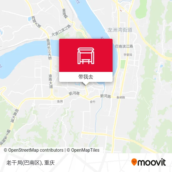 老干局(巴南区)地图
