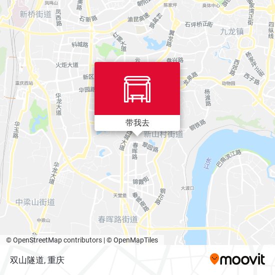 双山隧道地图