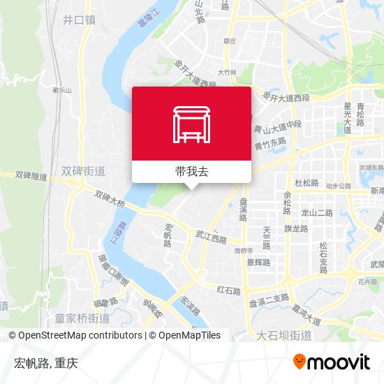 宏帆路地图