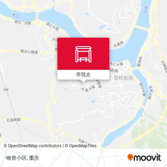 物资小区地图