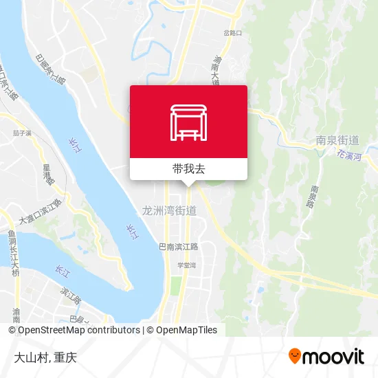 大山村地图