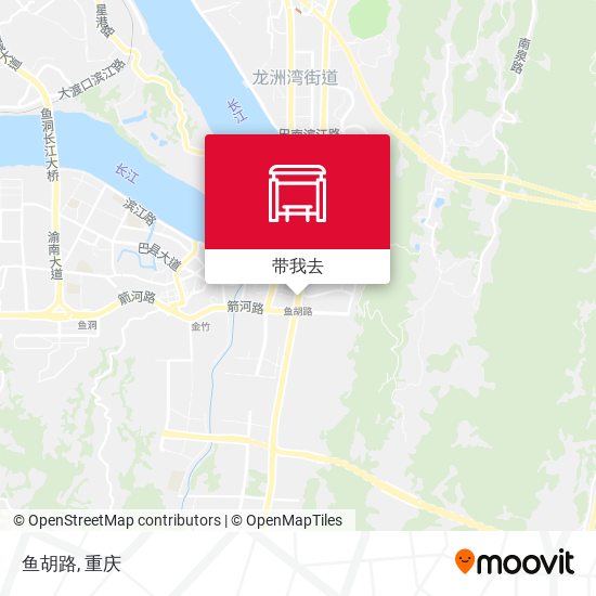 鱼胡路地图