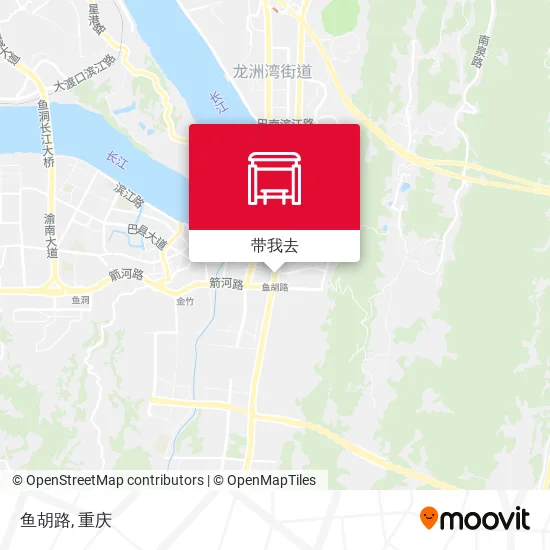 鱼胡路地图