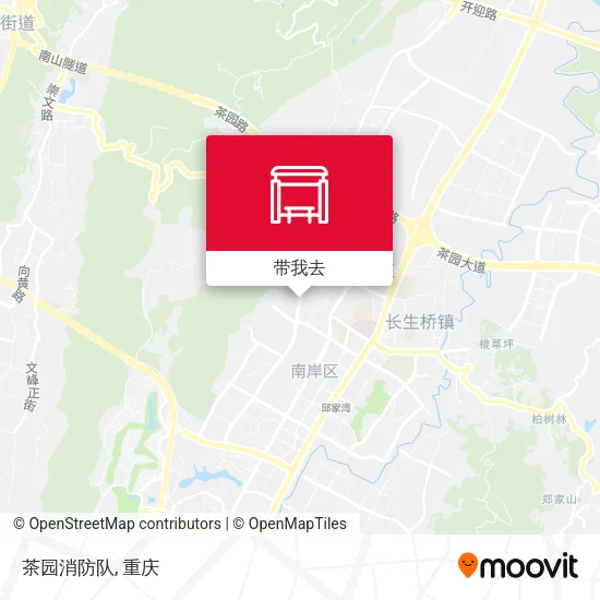 茶园消防队地图